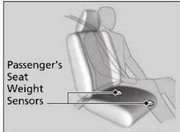 Passenger's Seat Weight Sensors