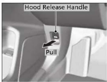 Hood Release Handle Pull