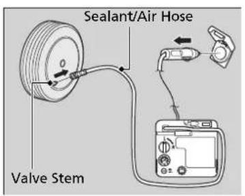 Sealant/Air Hose Valve Stem