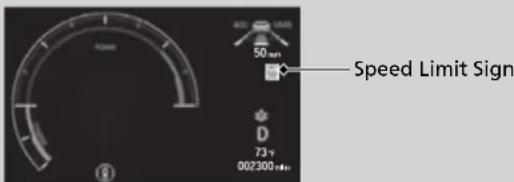 Speed Limit Sign 50 km 73 V 002300 m/s