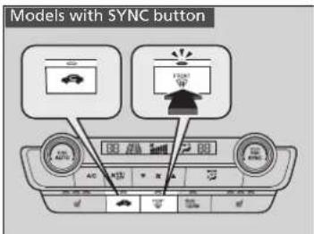 Models with SYNC button 40 50 60 70 80 90