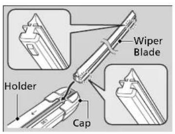 Wiper Blade Holder Cap