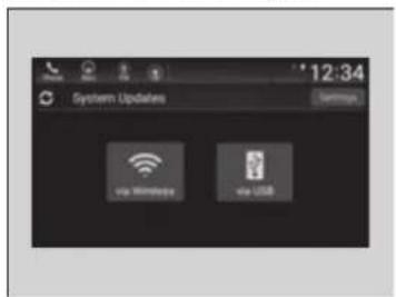 12:34 System Updates via Wireless via USB