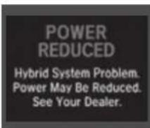 Honda Insight (2022) - Driver Information Interface Warning and Information Messages - 30