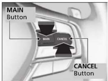 MAIN Button MAIN CANCEL CANCEL Button