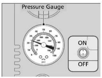 Pressure Gauge ON OFF
