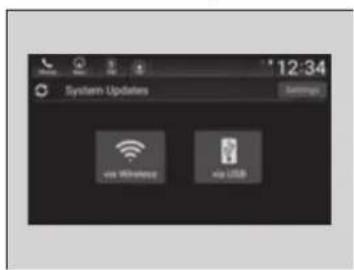 12:34 System Updates ex Wireless ex USB