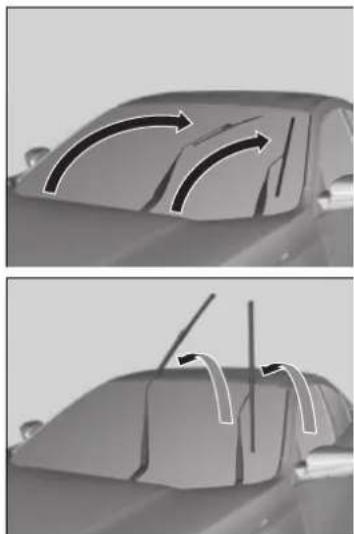 Honda Insight (2022) - Changing the Wiper Blade Rubber - 1