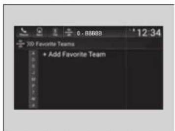 70+ Favorite Teams + Add Favorite Team