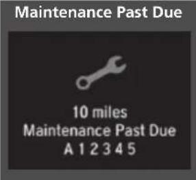 Honda Insight (2022) - >>Displaying the Maintenance Minder Information - 7
