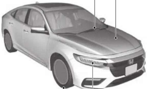 Honda Insight (2022) - Wiper Blades - 2
