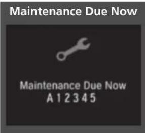 Honda Insight (2022) - >>Displaying the Maintenance Minder Information - 5