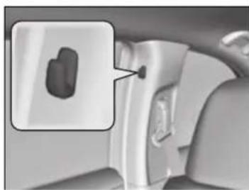 Honda Insight (2022) - Coat Hooks - 2