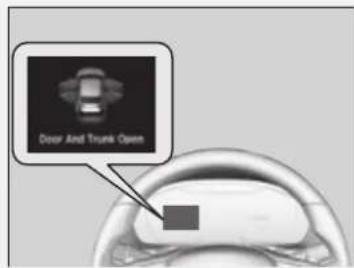 Door And Trunk Open