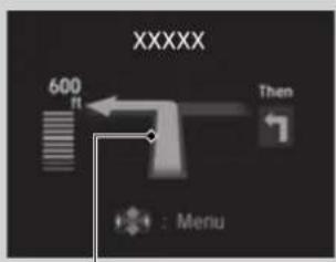 XXXXX 600 ft Then 1 Menu
