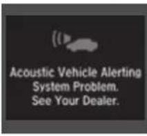 Honda Insight (2022) - Driver Information Interface Warning and Information Messages - 31