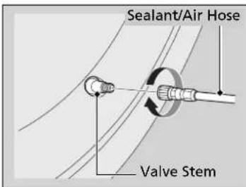 Sealant/Air Hose Valve Stem