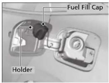 Fuel Fill Cap Holder