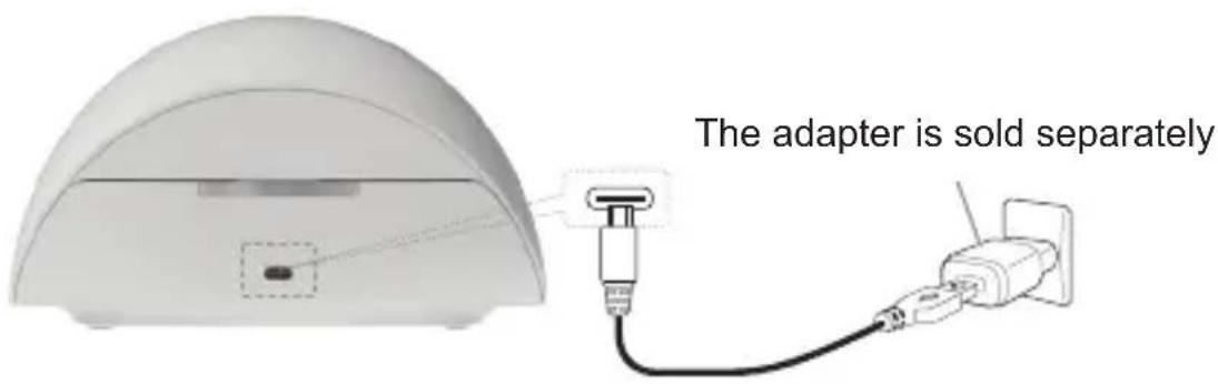 The adapter is sold separately
