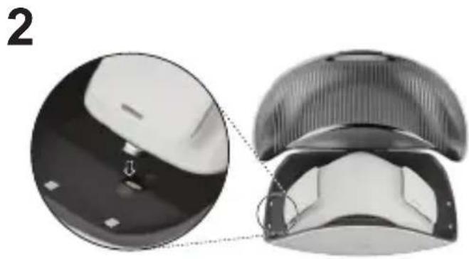 LG PuriCare PWKAUW01 - Charging the Wearable Air Purifier - 2