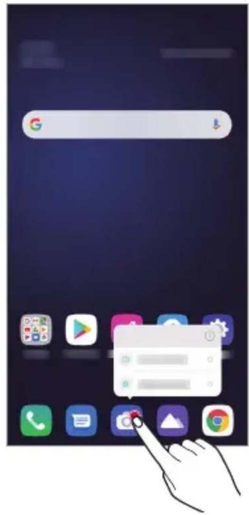 LG LM-X420EM - Συντομεύσεις εφαρμογών - 1