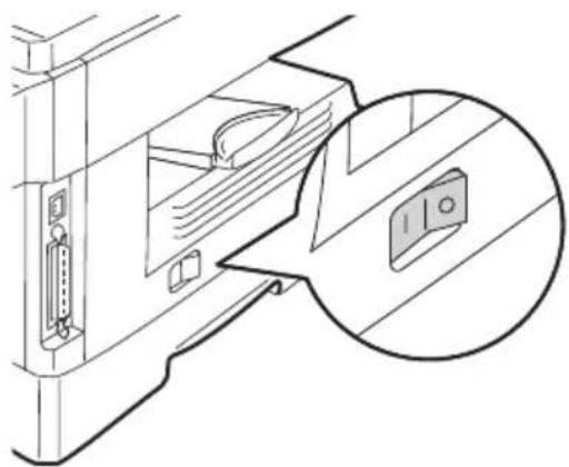OLIVETTI d-Copia 120D - Power on - 2