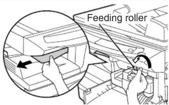 Feeding roller