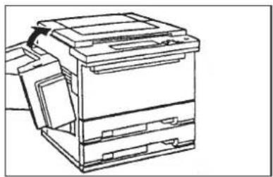 OLIVETTI Copia 9021 - Removing jammed copy paper - 3