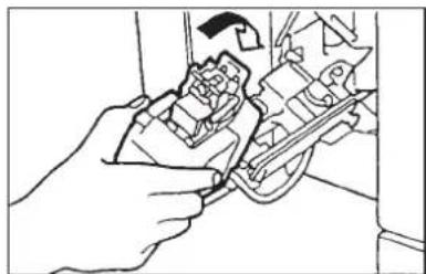 OLIVETTI Copia 9021 - Removing Jammed Staples - 7