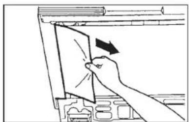 OLIVETTI Copia 9021 - Removing jammed originals - 4