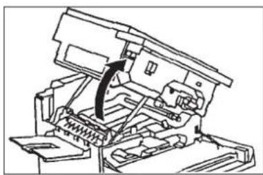 OLIVETTI Copia 9021 - Paper jam in area ① - 2