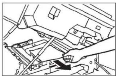 OLIVETTI Copia 9021 - Paper jam in area ① - 3
