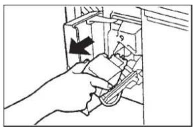 OLIVETTI Copia 9021 - Replacing the Staple Cartridge - 3
