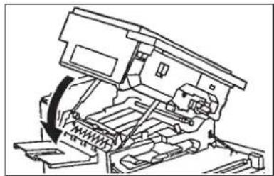 OLIVETTI Copia 9021 - Paper jam in area ① - 9