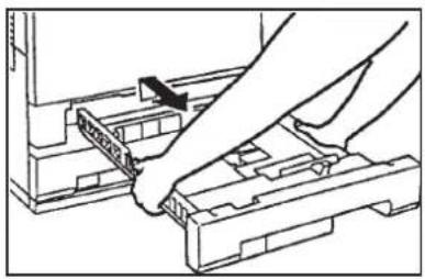 OLIVETTI Copia 9021 - Replacing a Cassette - 2