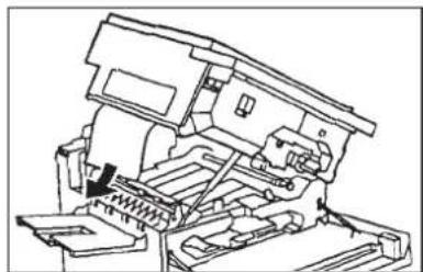 OLIVETTI Copia 9021 - Paper jam in area ① - 6