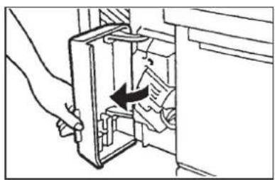 OLIVETTI Copia 9021 - Replacing the Staple Cartridge - 1