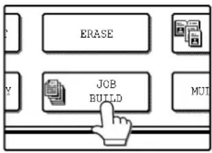 OLIVETTI d-Copia 2301 - Touch the [JOB BUILD] key in the special modes menu screen. - 1