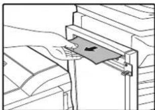 OLIVETTI d-Copia 2301 - ■ Misfeed in the saddle stitch finisher - 2