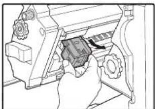 OLIVETTI d-Copia 2301 - Remove the empty staple box. - 1