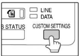 LINE DATA B STATUS CUSTOM SETTINGS