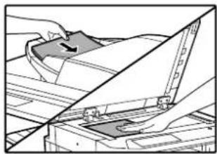 OLIVETTI d-Copia 2301 - Place the originals in the RSPF or on the document glass. (p.22, p.23) - 1