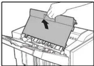 OLIVETTI d-Copia 2301 - ■ Misfeed in the saddle stitch finisher - 4
