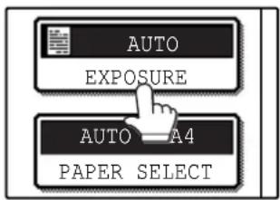 AUTO EXPOSURE AUTO — A4 PAPER SELECT