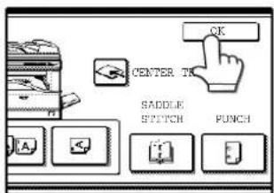 CENTER SADDLE STITCH PUNCH