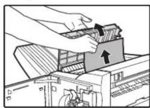 OLIVETTI d-Copia 2301 - ■ Misfeed in the saddle stitch finisher - 5
