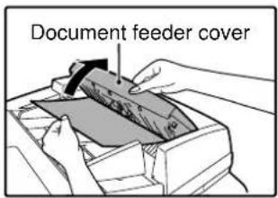 Document feeder cover