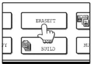 OLIVETTI d-Copia 2301 - Touch the [ERASE] key in the special modes screen. - 1
