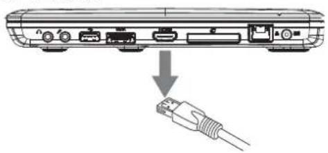 OLIVETTI OLIBOOK S1300 - Disconnect an HDMI Display - 1
