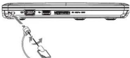 OLIVETTI OLIBOOK S1300 - Connect a Kensington Lock - 1